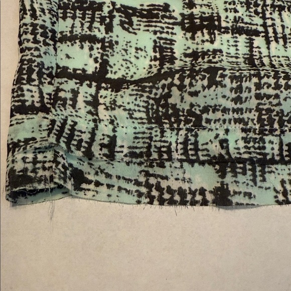 Banana Republic Pleated Neck-Tie Waist Dress in Whipped Mint Size S - Picture 12 of 12